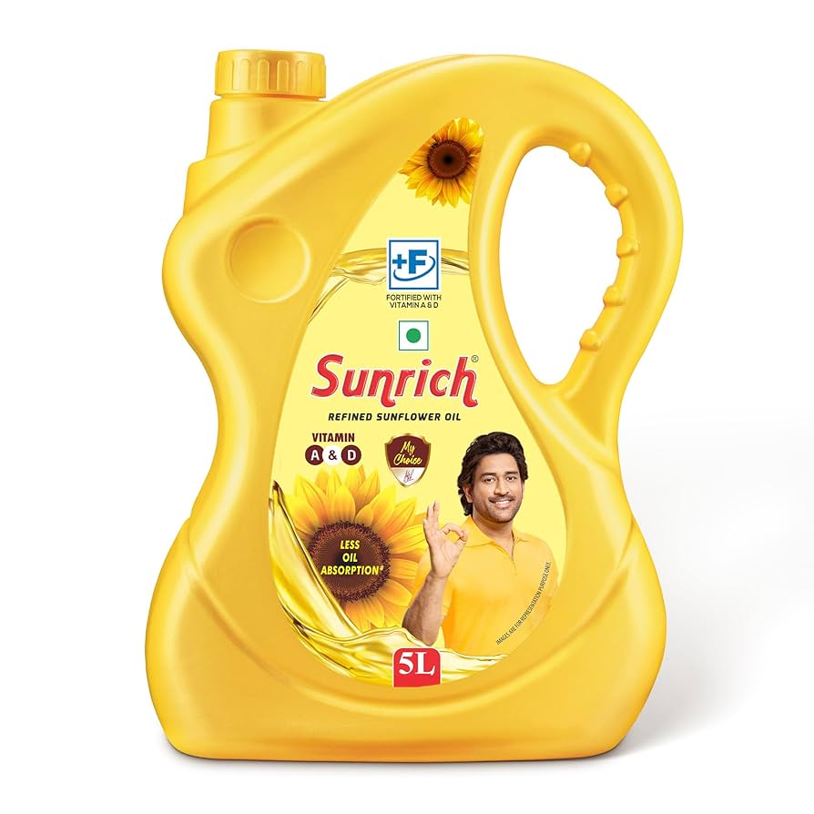 SUNRICH REEFINED SUNFLOWER OIL 5L