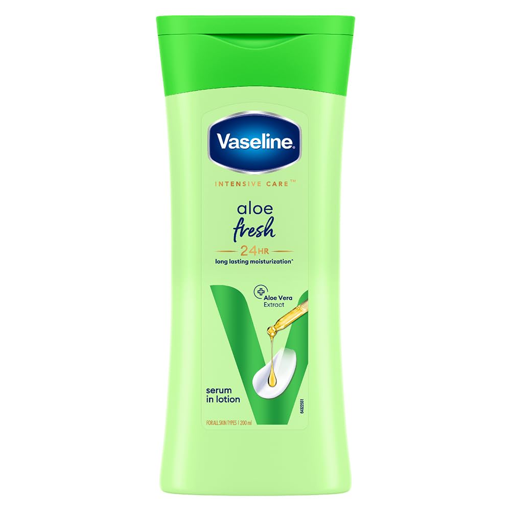 VASELINE ALOE FRESH SERUM IN LOTION 200ML