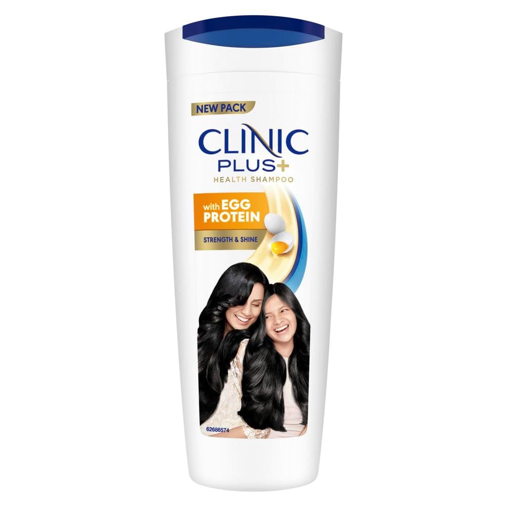 CLINIC PLUS STRENGTH AND SHINE EGG SHAMPOO 80ML