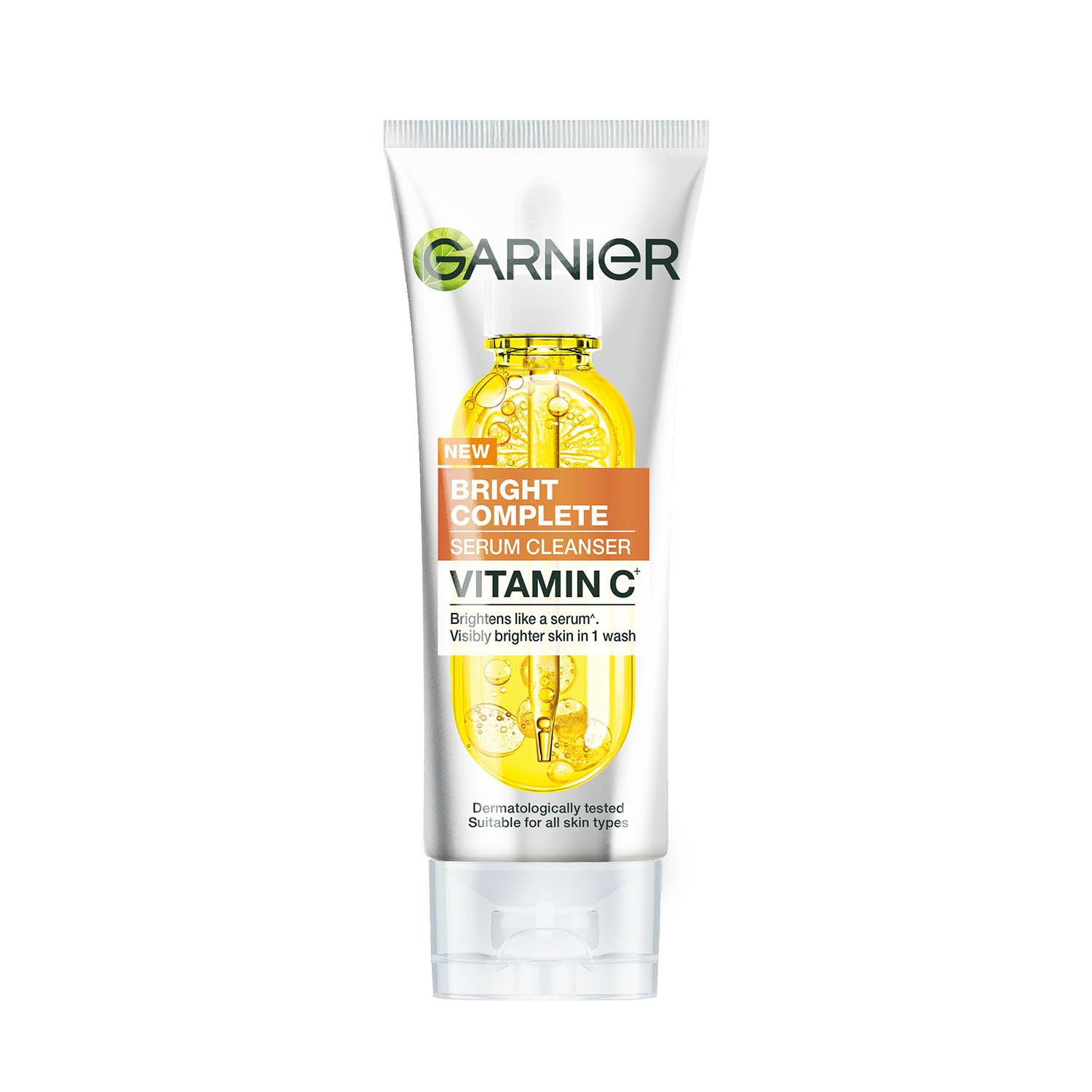 GARNIER BRIGHT COMPLETE VITAMIN C SERUM CLEANSER 1