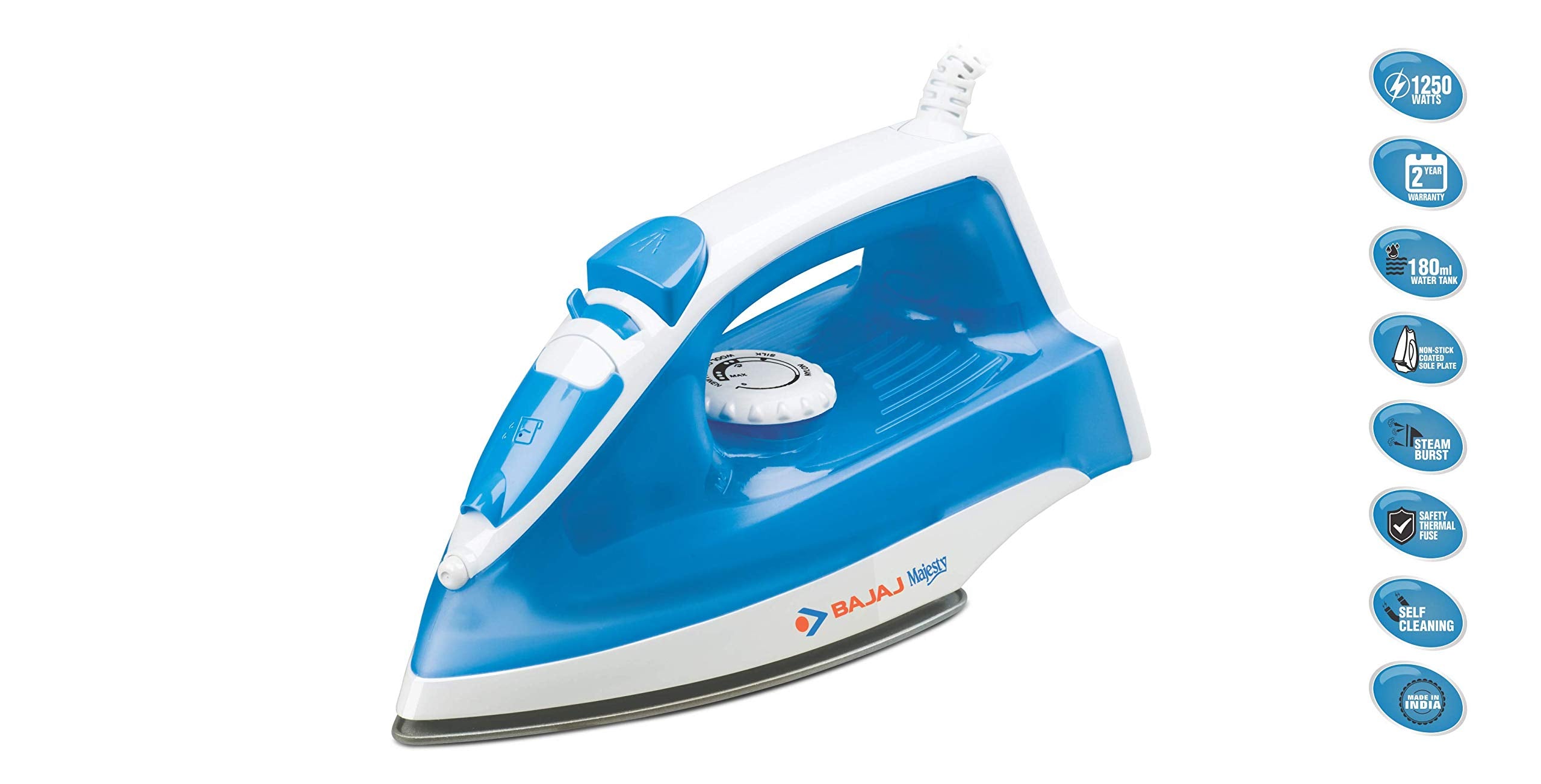 BAJAJ MX 4 NEO STEAM IRON 1250W