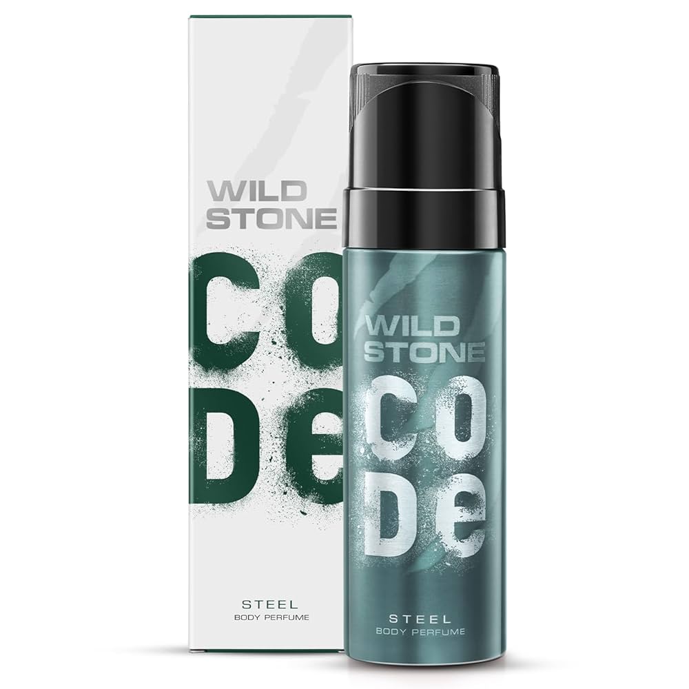 WILD STONE STEEL BODY PERFUME 120ML