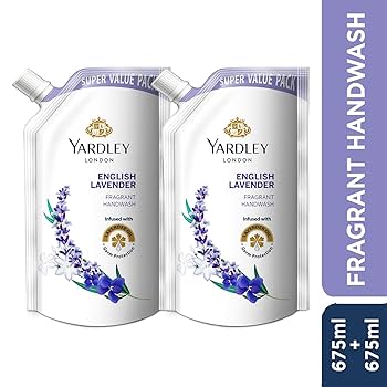 YAEDLEY ENGLISH LAVENDER HAND WASH 675ML+675ML