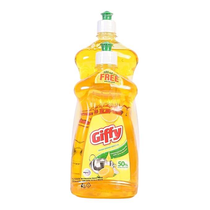 GIFFY TOUGH GREASE REMOVAL LIQUID 750ML +500ML