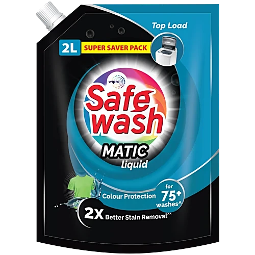 SAFE WASH MATIC LIQUID TOP LOAD 2LTR