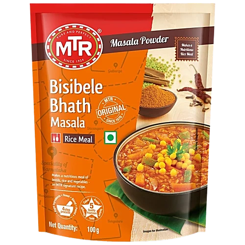 MTR BISIBELE BHATH MASALA 100G
