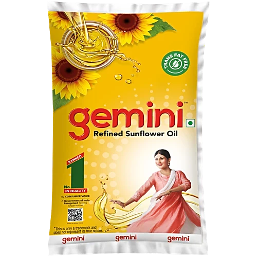 GEMINI SUNFLOWER OIL 1LTR